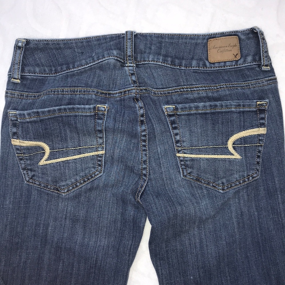 AMERICAN EAGLE Artist Super Stretch Jeans 2 Long - Picture 2 of 8